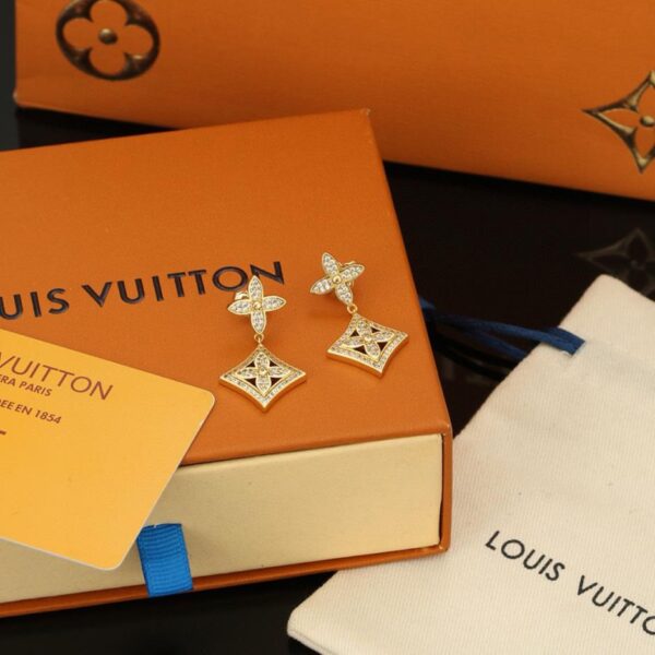 replica,repliche,fake,1:1,earrings,bracelet,ring,jewelry Orecchini Louis Vuitton orecchini (4E09)