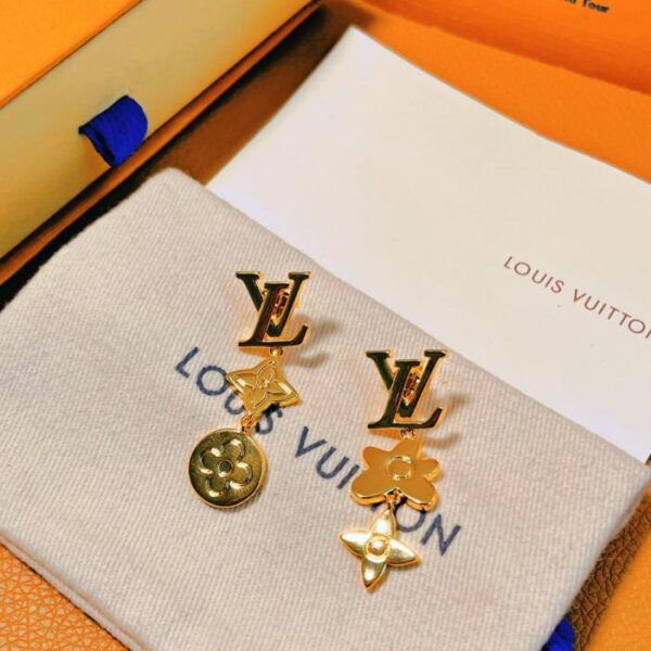 Collana scoscesa con monogramma Louuis Vuitton (01D7)