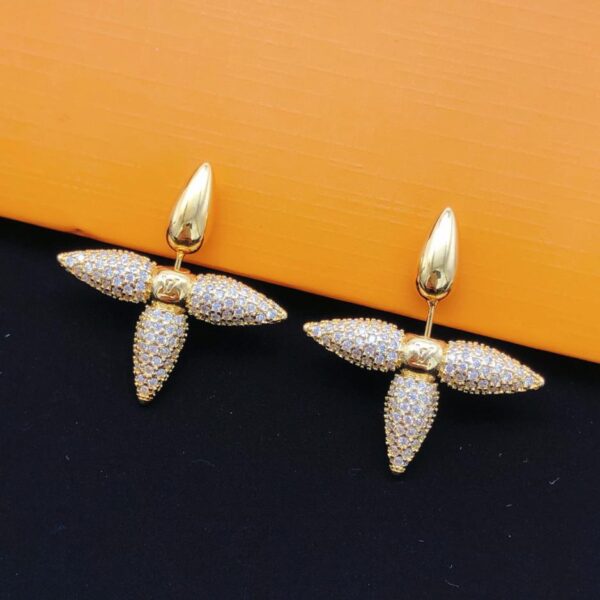 replica,repliche,fake,1:1,earrings,bracelet,ring,jewelry Orecchini Louis Vuitton Fashion Star (C0A0)