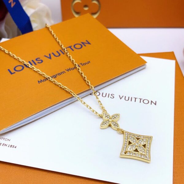 L'ultima collana presbiopia a forma di diamante con nappa di Louuis Vuitton con diamanti (AB21)