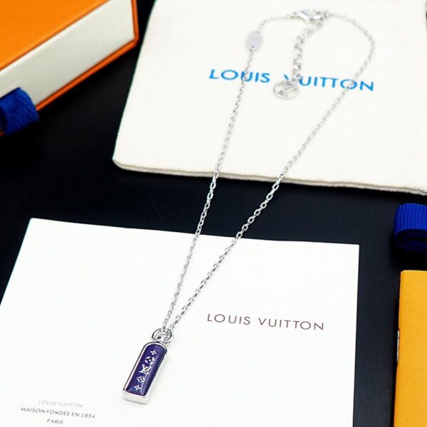 Collana Louis Vuitton con etichetta piccola (36B4)