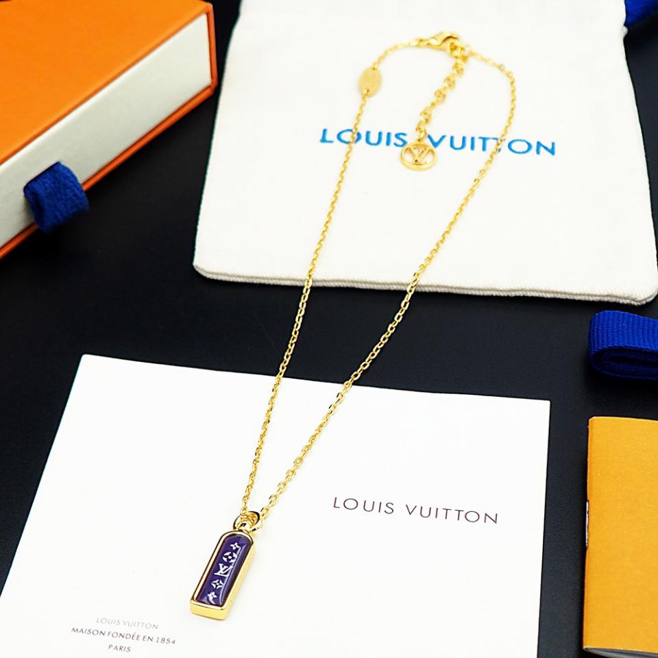 replica,repliche,fake,1:1,earrings,bracelet,ring,jewelry Collana Louis Vuitton con etichetta piccola (FDEC) replica,repliche,fake,1:1,earrings,bracelet,ring,jewelry Collana Louis Vuitton con etichetta piccola (FDEC)