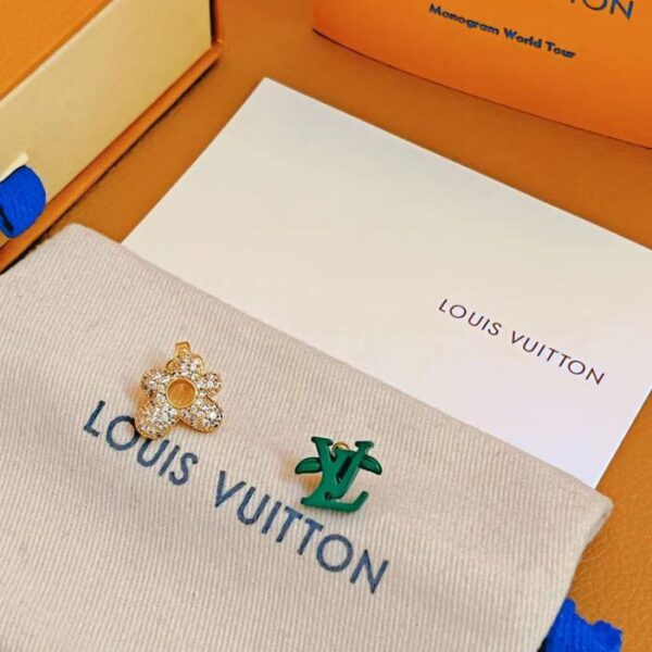 replica,repliche,fake,1:1,earrings,bracelet,ring,jewelry Orecchini in fiore Louuis Vuitton(9901)