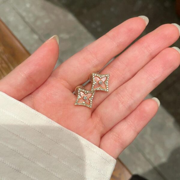 replica,repliche,fake,1:1,earrings,bracelet,ring,jewelry Nuovi orecchini Louis Vuitton (CAD7)