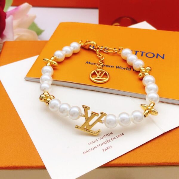 Ultimo braccialetto di perle di Louuis Vuitton (40F0)