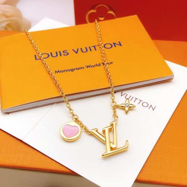 Ultima collana Love rosa di Louuis Vuitton (15CB)