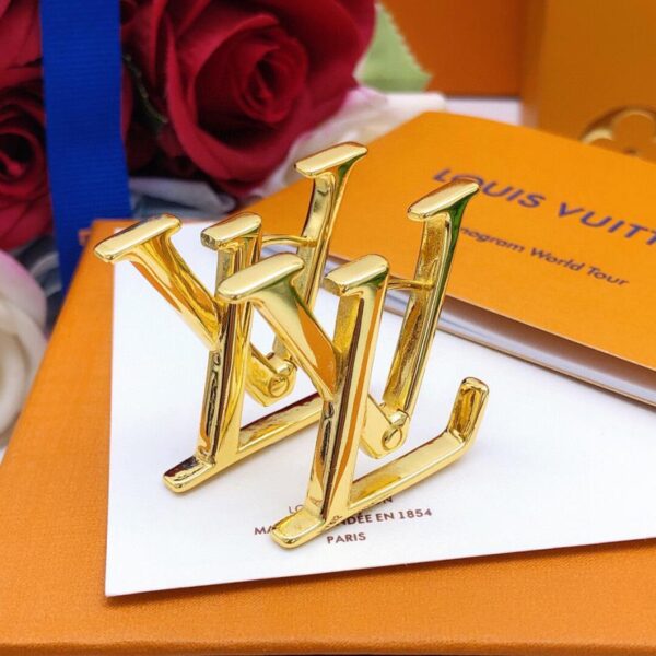 replica,repliche,fake,1:1,earrings,bracelet,ring,jewelry Ultimi orecchini Louuis Vuitton lucidi (1A94)