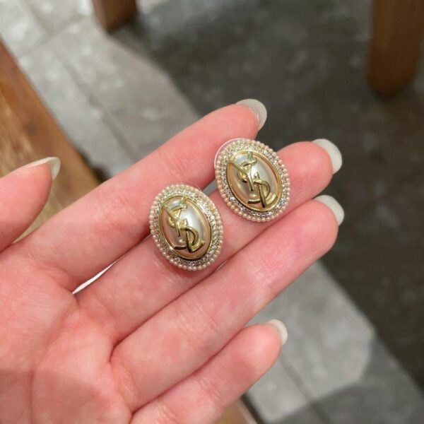 replica,repliche,fake,1:1,earrings,bracelet,ring,jewelry Nuovi orecchini ysl Saint Laurent (6DF5)
