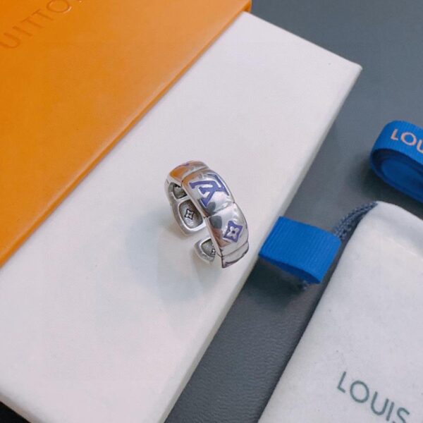 Anello Louis Vuitton RW contatore nuovo modello di coppia stile (2C79)