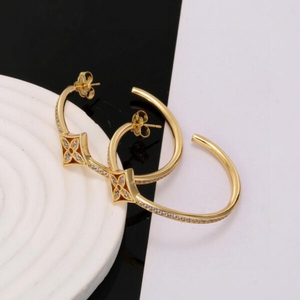 replica,repliche,fake,1:1,earrings,bracelet,ring,jewelry Orecchini Louis Vuitton (49E2)