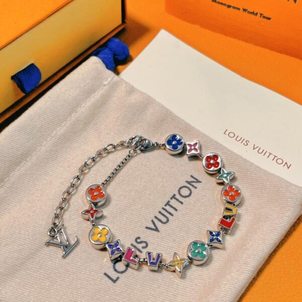 Bracciale Louis Vuitton con monogramma Party (8AEC)