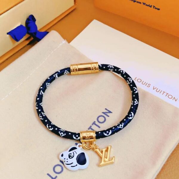 replica,repliche,fake,1:1,earrings,bracelet,ring,jewelry Bracciale Louis Vuitton Animali (E680)
