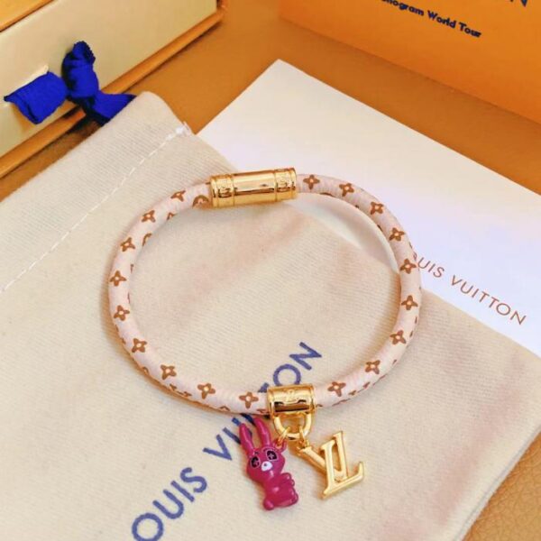 replica,repliche,fake,1:1,earrings,bracelet,ring,jewelry Bracciale Louis Vuitton Animali (7D96)