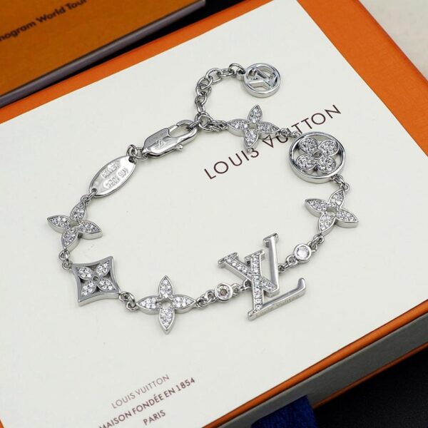Bracciale Louis Vuitton con diamanti presbiopia (1CBF)