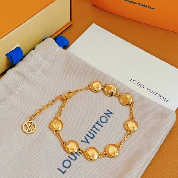 replica,repliche,fake,1:1,earrings,bracelet,ring,jewelry Bracciale con borchie Louis Vuitton(3D58)