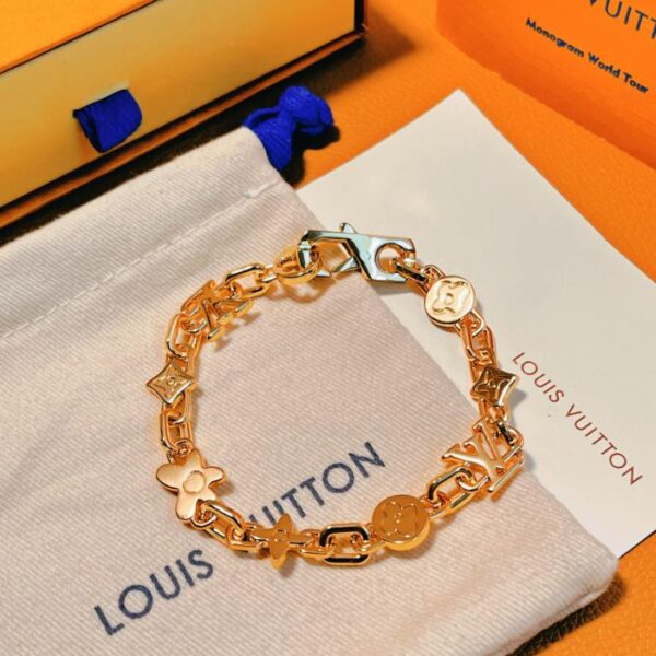 Bracciale Craggy con monogramma Louuis Vuitton (F0B1)