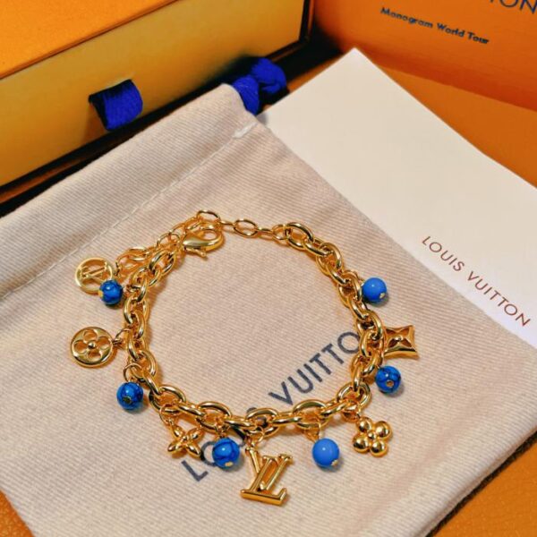 replica,repliche,fake,1:1,earrings,bracelet,ring,jewelry Il mio braccialetto di perle LV (A2B8)