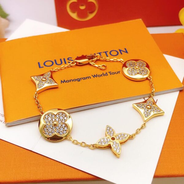 Ultimo braccialetto di diamanti floreali di Louuis Vuitton (BAA6)