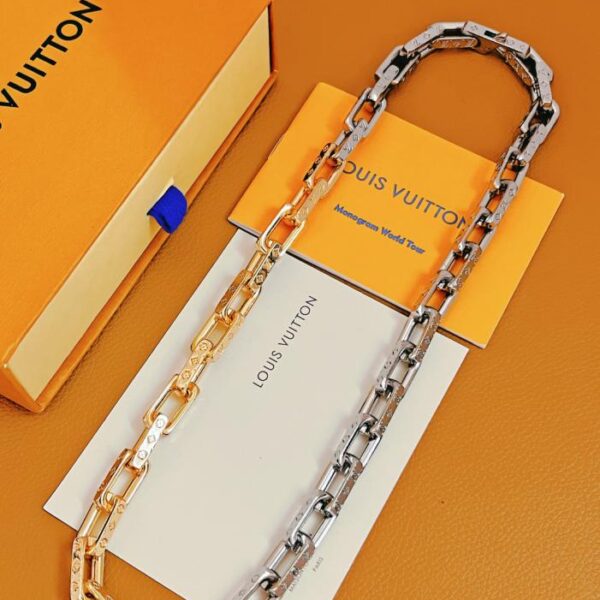 replica,repliche,fake,1:1,earrings,bracelet,ring,jewelry Collana Louuis Vuitton MONOGRAM CHAIN(7808)
