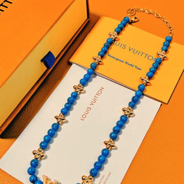 replica,repliche,fake,1:1,earrings,bracelet,ring,jewelry Collana Fusione di perle Louis Vuitton(3265)