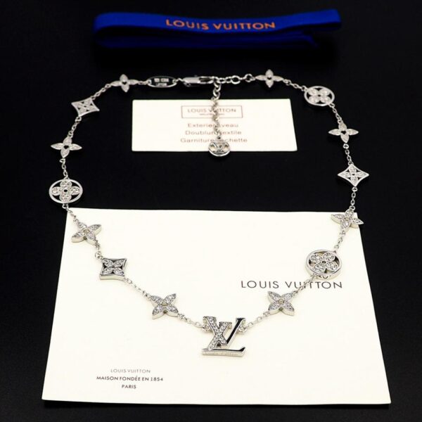 Collana di diamanti presbiopia Louis Vuitton (C845)