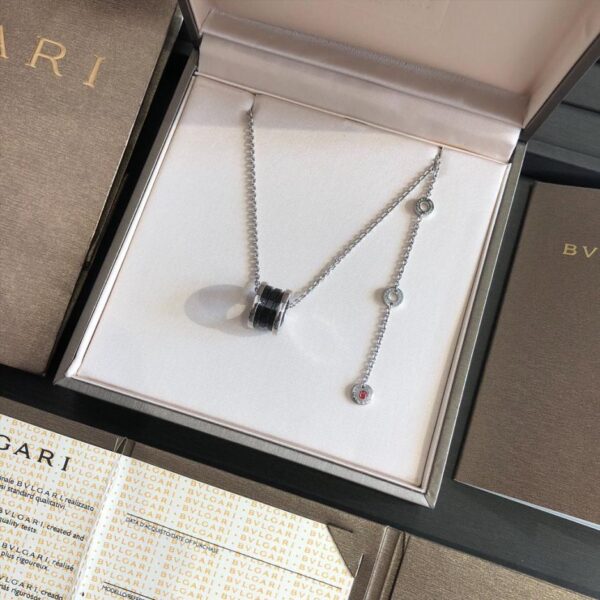 replica,repliche,fake,1:1,earrings,bracelet,ring,jewelry Collana classica di beneficenza Bvlgari Little Red (39F8)