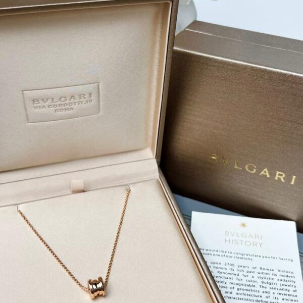 replica,repliche,fake,1:1,earrings,bracelet,ring,jewelry Collana Bulgari zero mini primavera (6200)