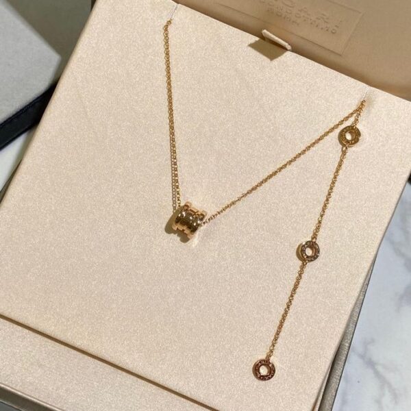 replica,repliche,fake,1:1,earrings,bracelet,ring,jewelry Collana Bvlgari a vita piccola (09E8)