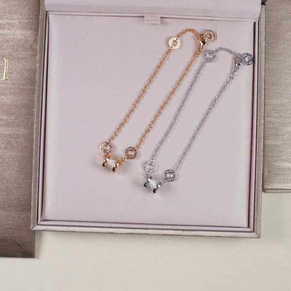replica,repliche,fake,1:1,earrings,bracelet,ring,jewelry Bracciale a vita piccola Bvlgari B-Zero con diamanti pieni (2C35)