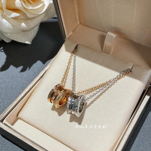 replica,repliche,fake,1:1,earrings,bracelet,ring,jewelry Bulgari BV nuova collana primaverile Collana serie B.zero (A830)