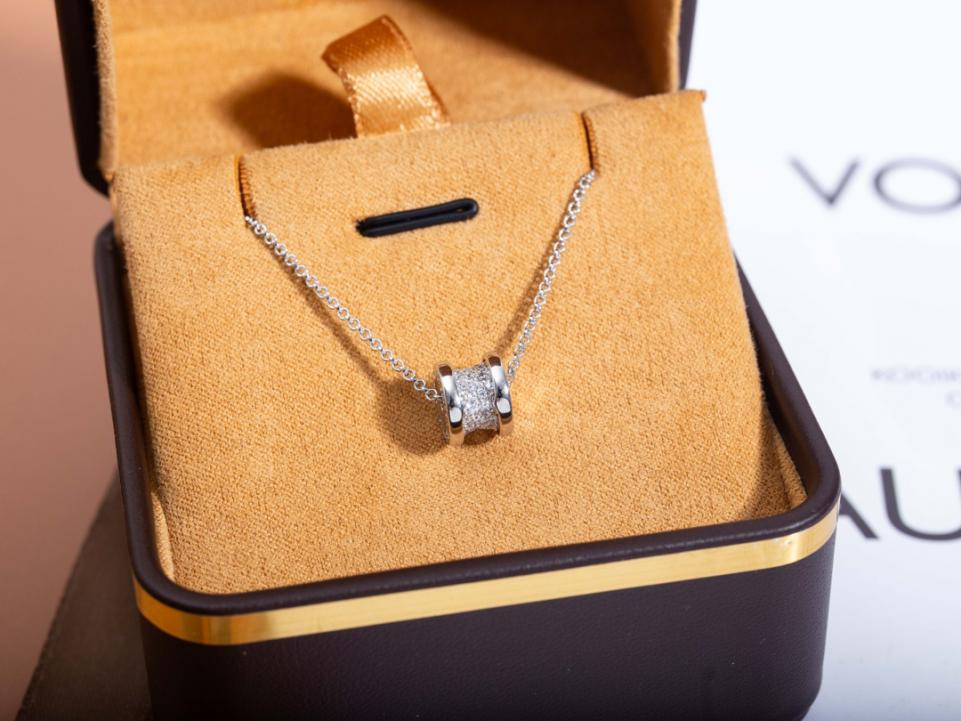 replica,repliche,fake,1:1,earrings,bracelet,ring,jewelry Collana a vita piccola Bvlgari in argento sterling BV (5DB9) replica,repliche,fake,1:1,earrings,bracelet,ring,jewelry Collana a vita piccola Bvlgari in argento sterling BV (5DB9)