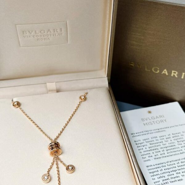 replica,repliche,fake,1:1,earrings,bracelet,ring,jewelry Collana Bulgari con nappe primaverili (4E26)