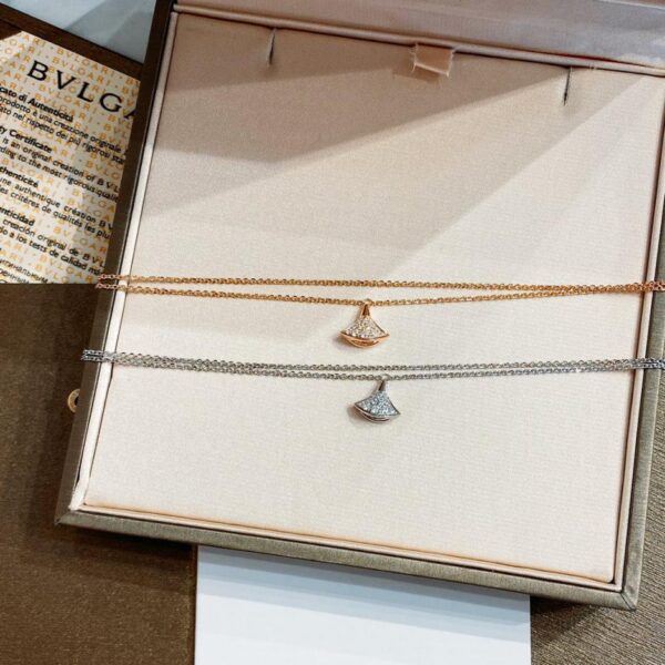 replica,repliche,fake,1:1,earrings,bracelet,ring,jewelry Bulgari BV gonna piena di bracciale di diamanti (9883)