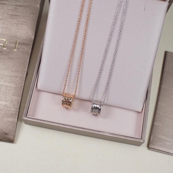 replica,repliche,fake,1:1,earrings,bracelet,ring,jewelry Collana a molla Bvlgari B-Zero (3ABE)