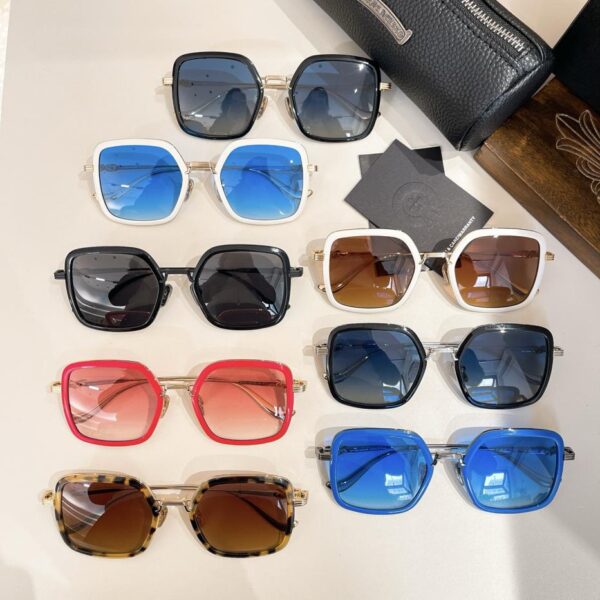 Occhiali da sole CHROME HEARTS di alta qualità originale MODELLO BLUE JOB