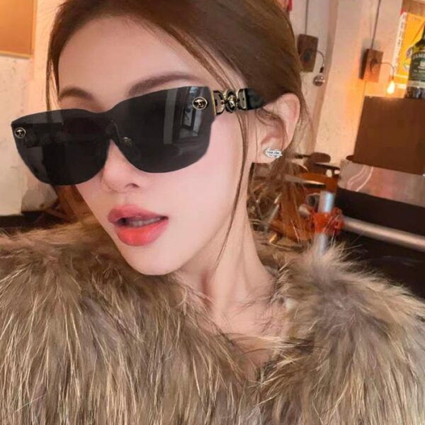replica,repliche,fake,1:1,earrings,bracelet,ring,jewelry 【Versace】 Montatura con lenti polarizzate in resina Polaroid TR90, leggera e comoda da indossare (A037)