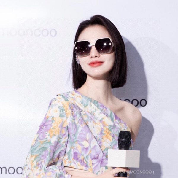 Occhiali da sole polarizzati DIOR con montatura quadrata alla moda