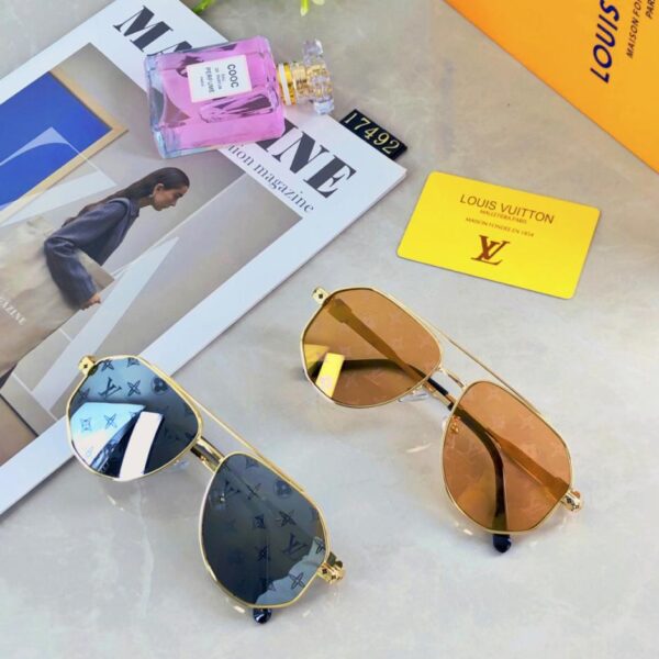 replica,repliche,fake,1:1,earrings,bracelet,ring,jewelry Louis vuitton nuovi occhiali da sole personalizzati occhiali da sole in metallo con montatura grande e doppio ponte