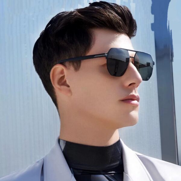 replica,repliche,fake,1:1,earrings,bracelet,ring,jewelry GUCCI Occhiali da sole polarizzati aviator colorati da uomo, lenti polarizzate HD, montatura senza montatura