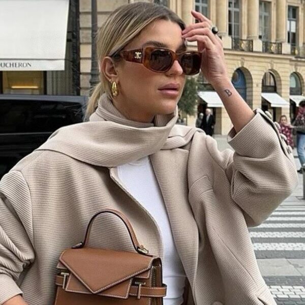 replica,repliche,fake,1:1,earrings,bracelet,ring,jewelry I nuovi occhiali da sole da donna di Celine con aste grandi, stile lady di fascia alta (F3C5)