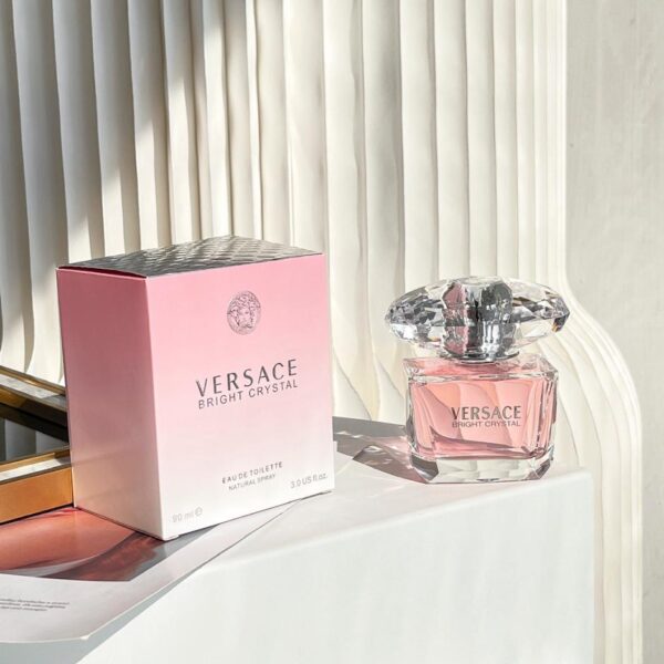replica,repliche,fake,1:1,earrings,bracelet,ring,jewelry Versace Bright Crystal Pink Diamond Fragranza da donna 90 ml (796E)