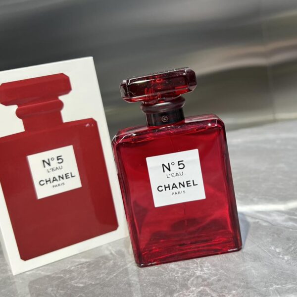 replica,repliche,fake,1:1,earrings,bracelet,ring,jewelry Chanel Red Bottle N°5 EDT Eau de Toilette 100 ml (4AEA)