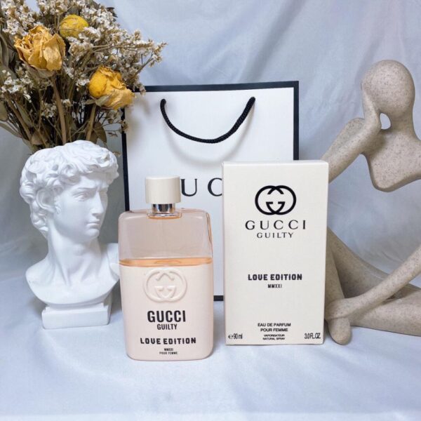 replica,repliche,fake,1:1,earrings,bracelet,ring,jewelry GUCCI Coppia White Guilty Love Mystery da donna 90 ml (B595)