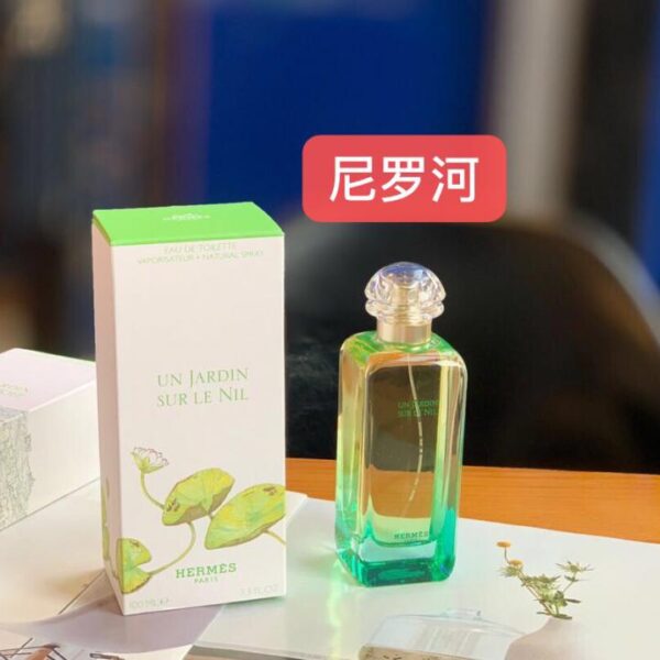 replica,repliche,fake,1:1,earrings,bracelet,ring,jewelry Hermes Nile Garden eau de toilette da donna unisex 100ML (D573)
