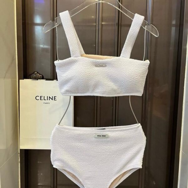 Costume da bagno bikini tankini di Miu Miu