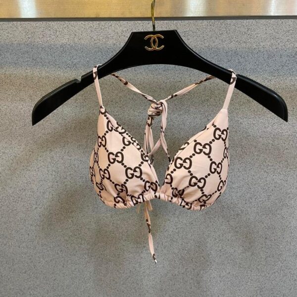 replica,repliche,fake,1:1,earrings,bracelet,ring,jewelry Costume bikini con stampa Gucci