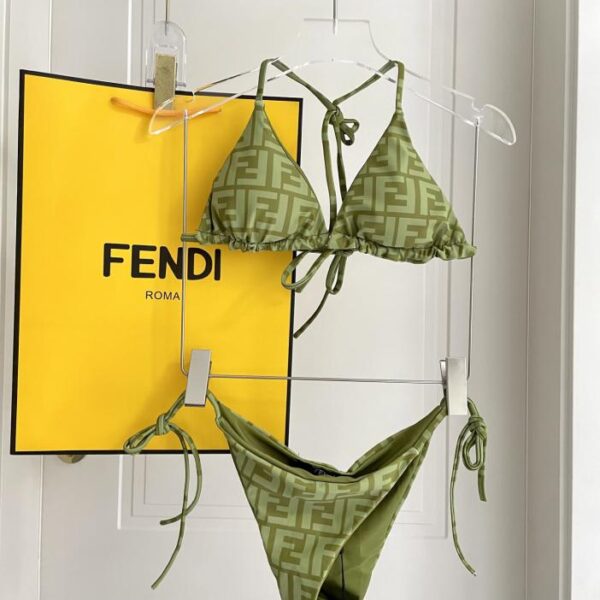 replica,repliche,fake,1:1,earrings,bracelet,ring,jewelry Costume bikini Fendi stampato