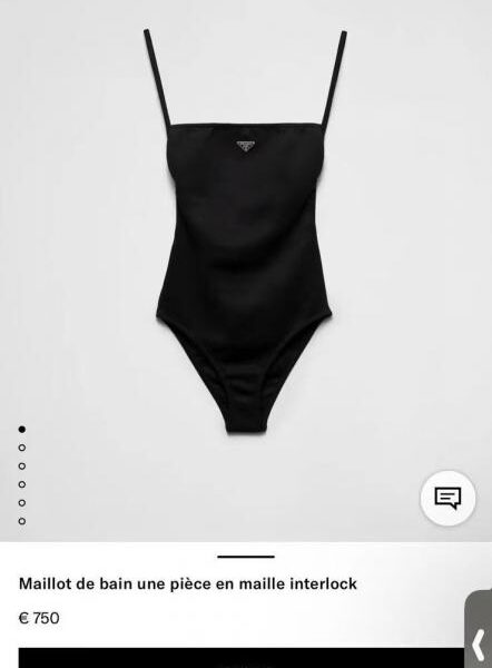 replica,repliche,fake,1:1,earrings,bracelet,ring,jewelry Costume intero Prada adatto a varie scene: mare, piscina, sorgente termale, parco acquatico, rafting