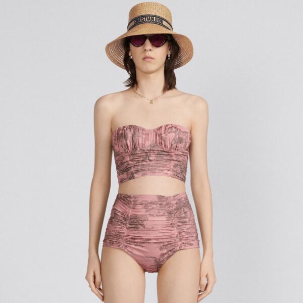 replica,repliche,fake,1:1,earrings,bracelet,ring,jewelry Bikini Dior a fascia separato con spalline removibili