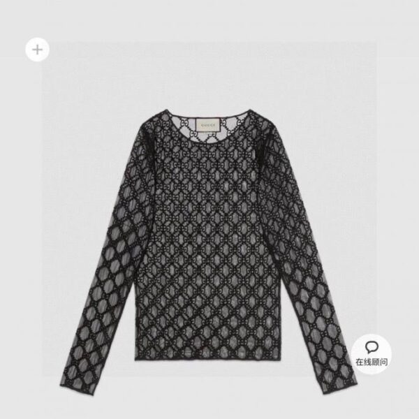 [Una scatola per scatola] Strato base in rete ricamata GUCCI